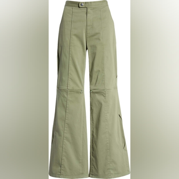 7. NWT HEAD OF STATE OGUN ZIP KNEE FLARE PANTS - Picture 7 of 7